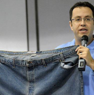Brady Fogle father Jared Fogle inspired thousands of people by sharing how he lost weight by eating